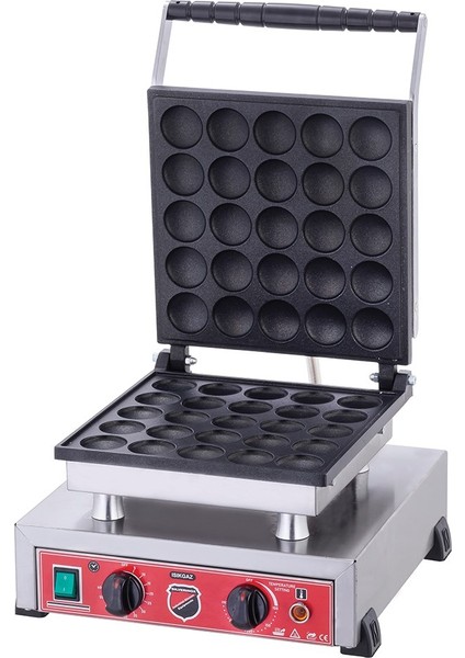 Silverinox Elektrikli Tekli Yuvarlak Bubble Waffle Makinesi SLVR-B10