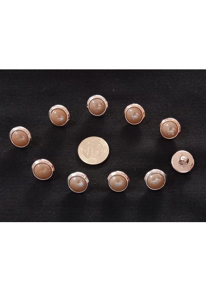 Bayan Bluz & Gömlek Düğmesi Metal Çerçeveli