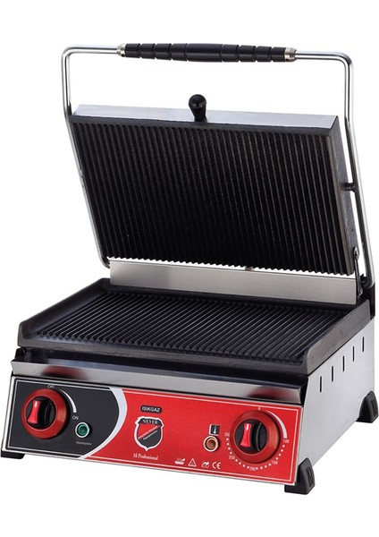 Silverinox Elektrikli Döküm 16 Dilim Tost Makinesi