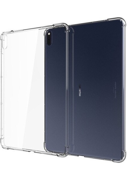 Huawei Matepad Pro 10.8 Kılıf Ultra Korumalı Şeffaf Antishock Silikon