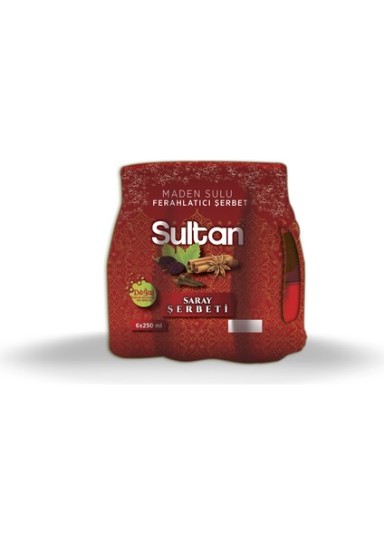 Su Saray Şerbeti 250 ml x 6 Adet