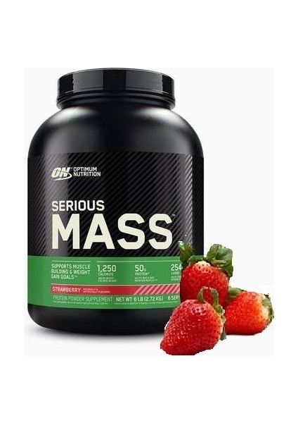 Serious Mass Strawberry 2727 gr Yüksek Karbonhidratlı Gainer Ürünü