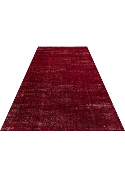 Klasik Modern Vintage Eskitme El Dokuma Halı 165 x 263 cm 9401