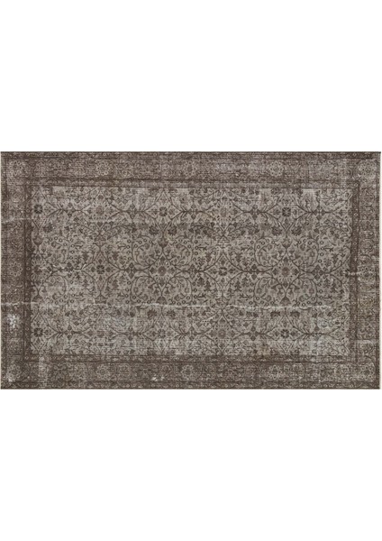 Eşsiz Anadolu Vintage Eskitme El Dokuma Halı 153 x 252 cm 9408