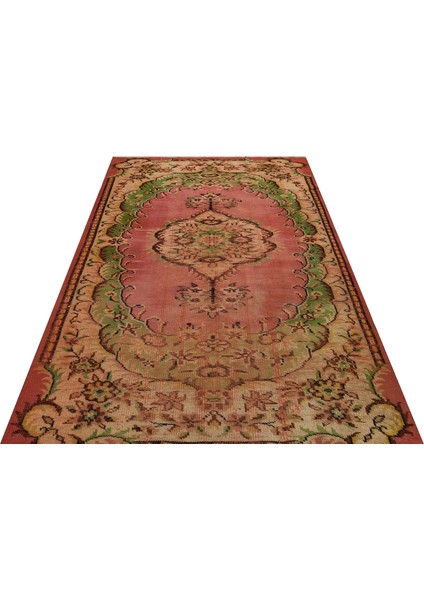 Eskitme El Dokuma Vintage Halı 156 x 231 cm 9421