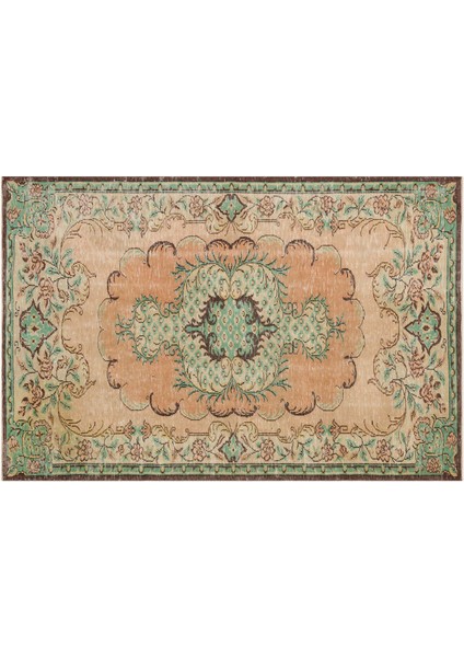 Gerçek El Dokuma Eskitme Vintage Halı 180 x 278 cm 9432 modelleri