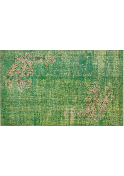 Gerçek El Dokuma Eskitme Vintage Halı 150 x 245 cm 9467