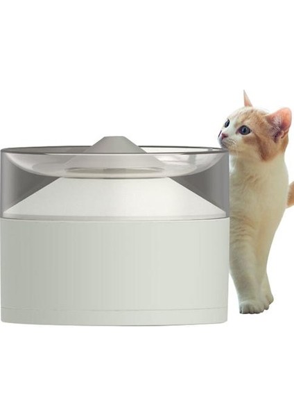 Pet Akıllı Içme Çeşmesi Çok Filtre Güvenlik Köpeği Içme Şişesi Beyaz |köpek Besleme (Yurt Dışından) fırsatları