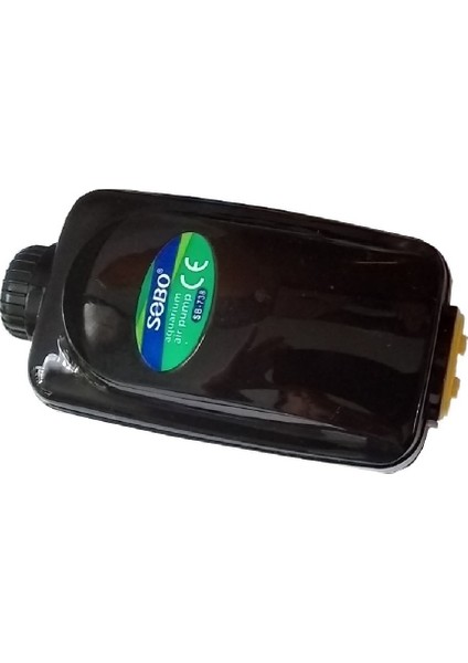 Ayarlanabilir Çift Çıkışlı Hava Motoru SB-738 3.5W 2x3.4 Lt/dak