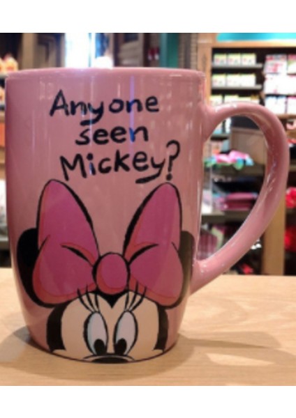 1 Parça 500 ml Disney Mickey Minnie Karikatür Seramik Su Fincanı Kahve Süt Kupa Ev Ofis Koleksiyonu Bardaklar Kadın Kız Hediyeler | Kupalar (Yurt Dışından)