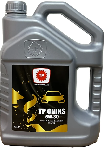 Türkiye Petrolleri Oniks 5W-30 4 Litre Motor Yağı