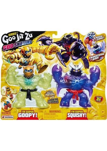 Giochi Preziosi GJT35000 Goojitsu Renk Değiştiren 2li Paket Gooshifter