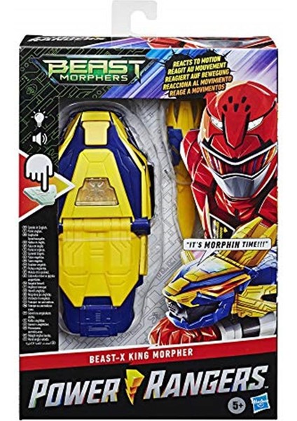 Marka: Power Rangers Beast Morphers Elektronik Beast-X King Morpher Kategori: Karakter Figür Oyunca