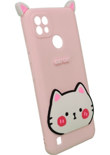 Realme C21 Uyumlu Cartoon Case Seri Arka Koruma