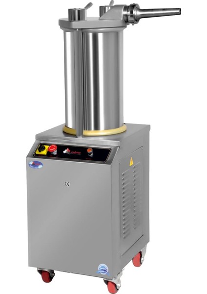 Komple Paslanmaz 550 Kg/saat Hidrolik Sucuk Dolum Makinesi 220V