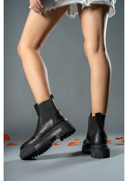 Siyah Cilt Kadın Bot 00123000 indirimleri