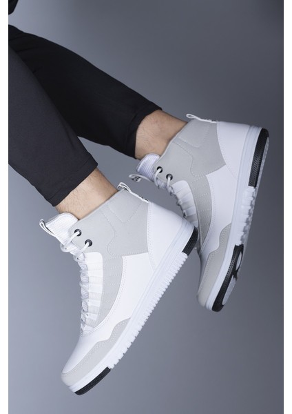 Beyaz Buz Erkek Sneaker Bot 00122262 indirimleri
