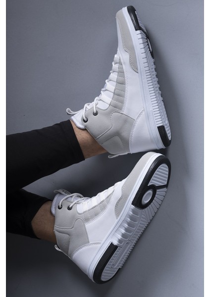 Beyaz Buz Erkek Sneaker Bot 00122262
