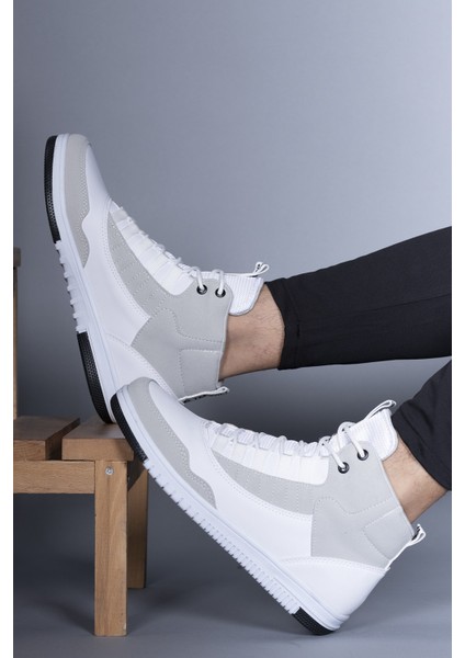 Beyaz Buz Erkek Sneaker Bot 00122262