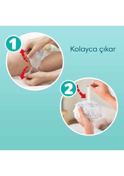 Külot Bebek Bezi Beden:7 (17+ Kg) Xxl 208 Adet Avantaj Fırsat Paket indirimleri