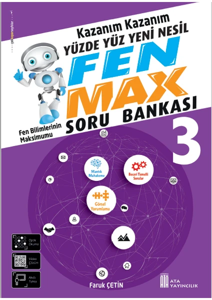 Ata Yayıncılık 3. Sınıf Fen Max Soru Bankası