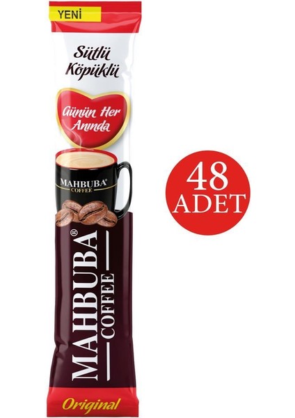 Coffee 3ü1 Arada Sütlü Köpüklü Hazır Kahve 48x18gr fiyatları