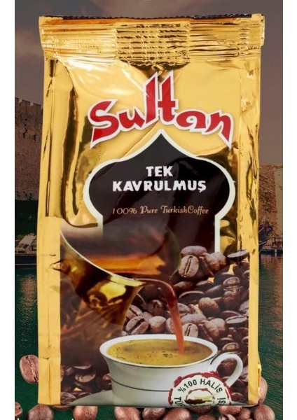 Kıbrıs Üretim Tek Kavrulmuş Türk Kahvesi 125 gr