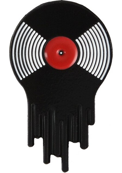 Karikatür Rozet - Siyah (Yurt Dışından)