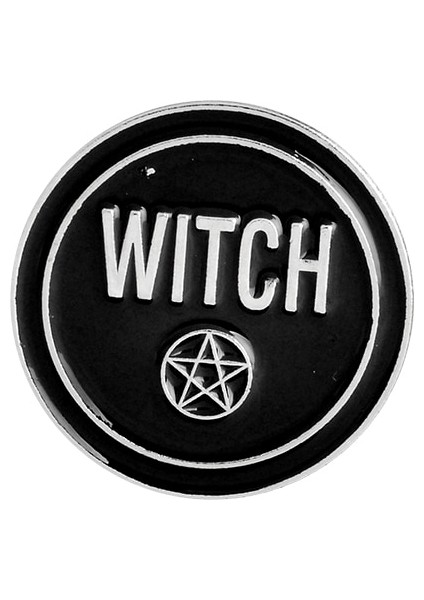 Karikatür Rozet - Siyah (Yurt Dışından)