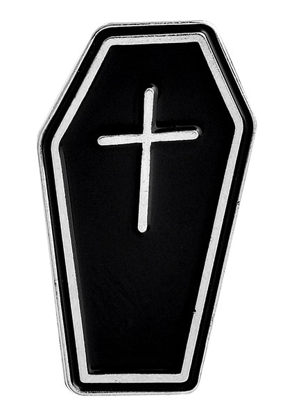 Karikatür Rozet - Siyah (Yurt Dışından)