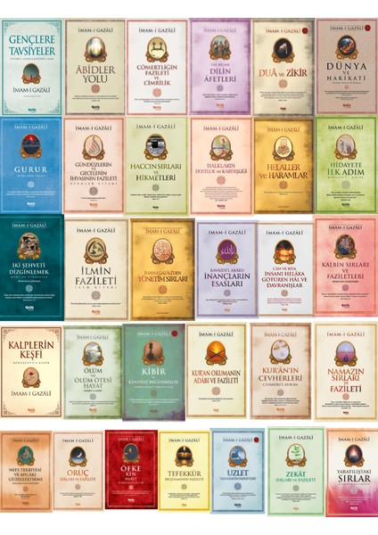 Imam-I Gazali Kitaplığı 31'li Set