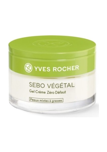 Sebo Vegetal - Gözenek Sıkılaştırıcı ve Kusur Giderici Nemlendirici Jel Krem 50 ml