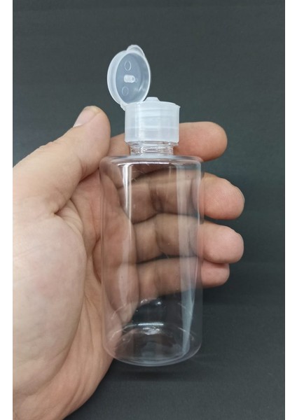 100 Ml Boş Pet Şişe Kolonya-Likit-Dezenfektan-Mürekkep Şişesi Adet Seçenekli