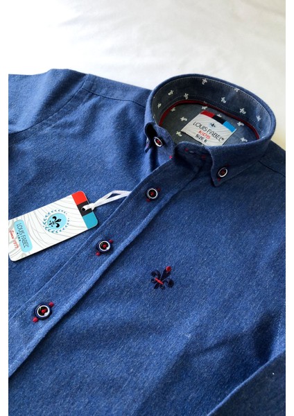 Düz Oduncu Logolu Uzun Kol Çocuk Gömleği fiyatları