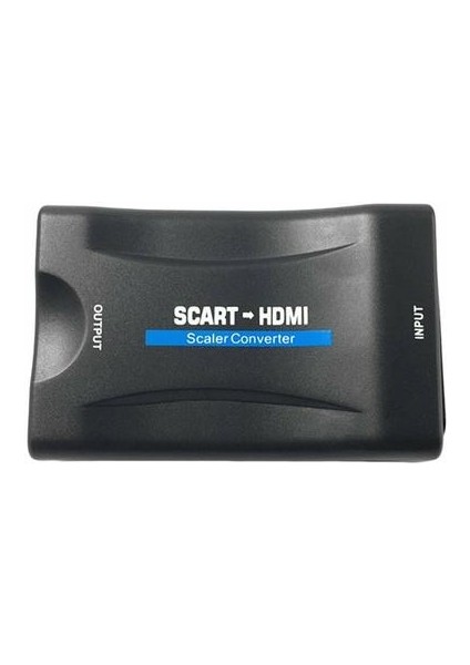 1080 P Scart HDMI Dönüştürücü Video Ses Lüks Sinyal Adaptörü Dönüştürücüler Şarj Adaptörü Kablosu Için Gökyüzü Kutusu DVD Stb | HDMI Kabloları(Yurt Dışından)