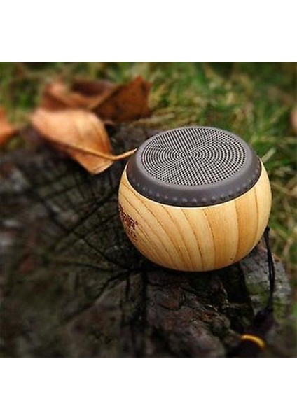 Evrensel Mini Ahşap Kablosuz Bluetooth Taşınabilir Outdooors Eller Ücretsiz Hoparlör