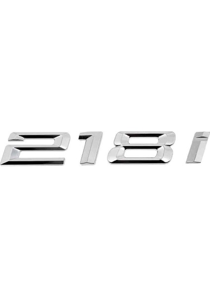 Bmw 218I Bagaj Yazısı Logo Amblem