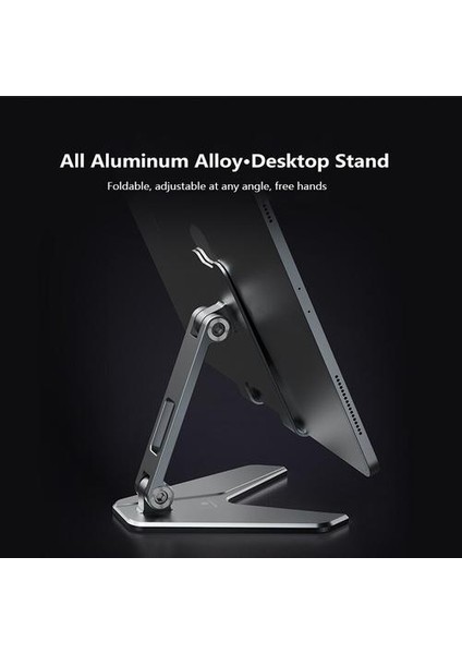 Masaüstü Tutucu Standı Ipad Pro 11 Tablet Samsung Xiaomi Huawei Tablet Standı Için Alüminyum Cep Telefonu | Telefon Tutucular ve Amp;Duruş (Yurt Dışından)