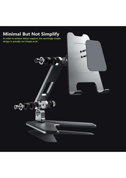 Masaüstü Tutucu Standı Ipad Pro 11 Tablet Samsung Xiaomi Huawei Tablet Standı Için Alüminyum Cep Telefonu | Telefon Tutucular ve Amp;Duruş (Yurt Dışından)
