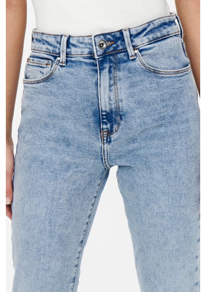 Kadın Yüksek Bel Jean Pantolon 65515248715 A.mavi modelleri