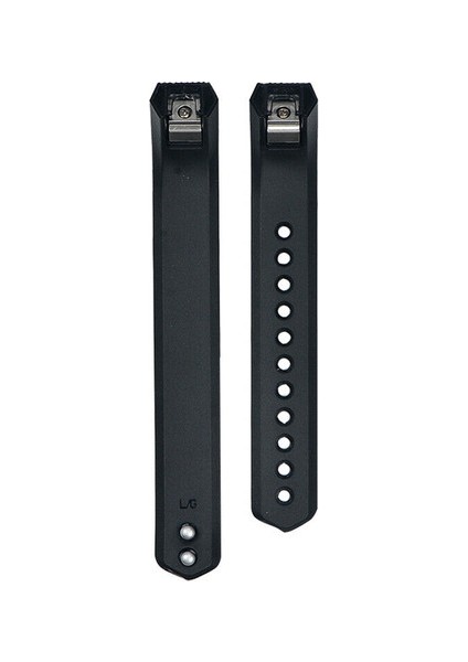 Fitbit Alta Hr Uyumlu Silikon Kordon Siyah Large (L)