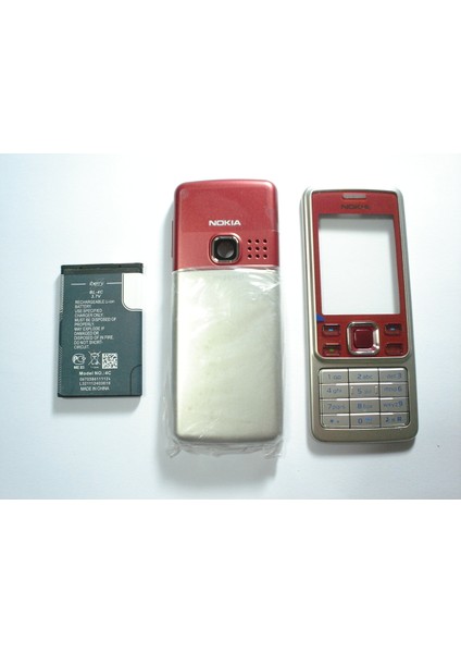 Nokia 6300 Kasa Kapak ve Tuş Takımı + Bl-4c Batarya,sıfır