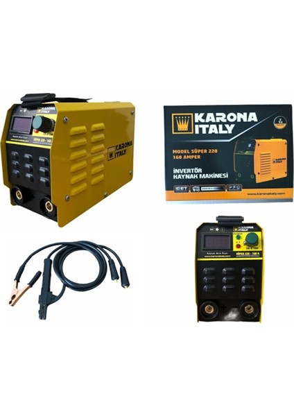Karona Italy Inverter Kaynak Makinası 160 Amper fiyatları