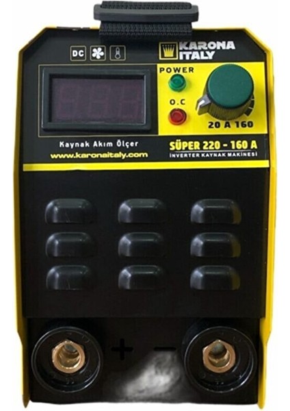 Karona Italy Inverter Kaynak Makinası 160 Amper modelleri