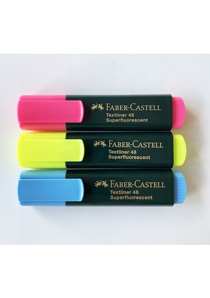 Faber Castell -Fosforlu Kalem- (3lü)