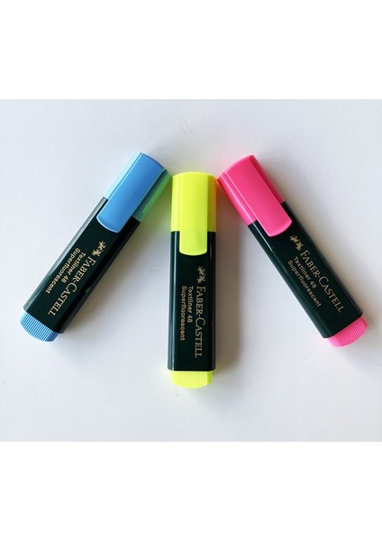 Faber Castell -Fosforlu Kalem- (3lü)