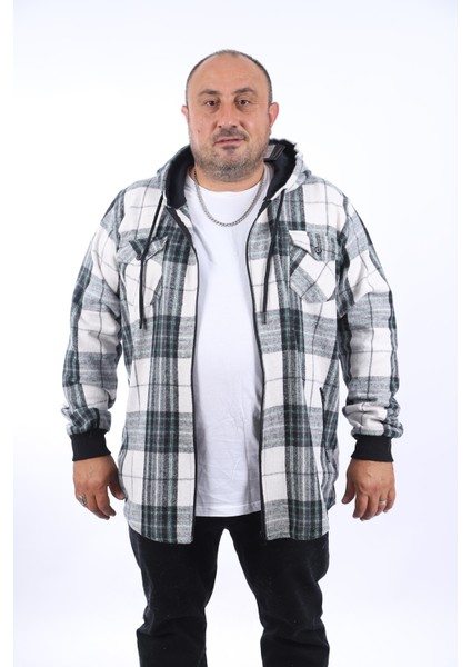 Büyük Beden Oduncu Sweat Çift Cep 22202-YESIL fiyatları