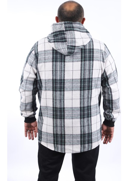 Büyük Beden Oduncu Sweat Çift Cep 22202-YESIL modelleri