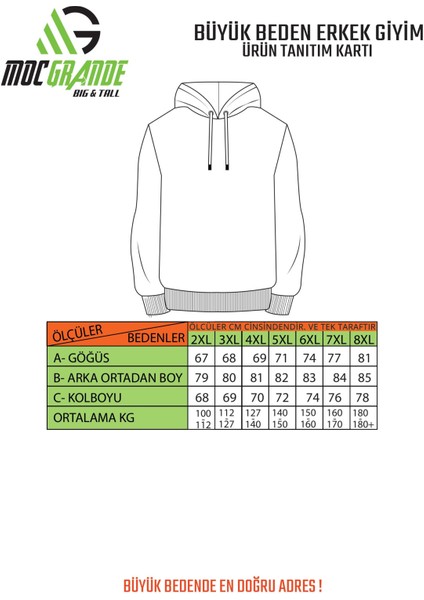 Büyük Beden Oduncu Sweat Çift Cep 22202-BORDO