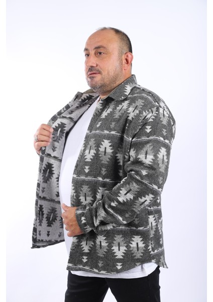 Oduncu Gömlek Mc Three Rug Print 22212